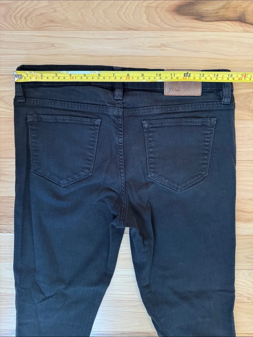J. Crew Black Toothpick Women's Skinny Jeans